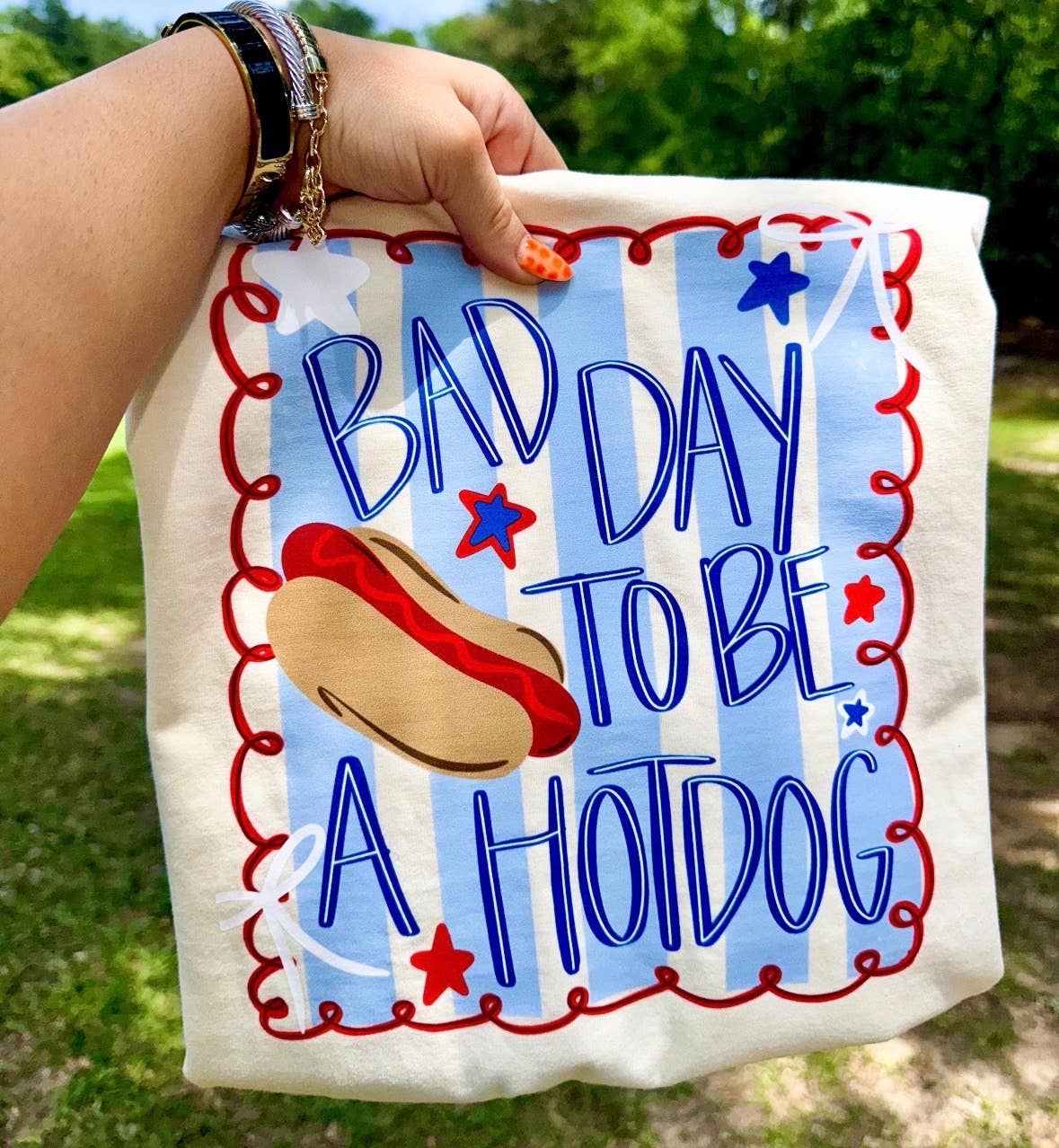 Bad Day To Be A Hot Dog Tee