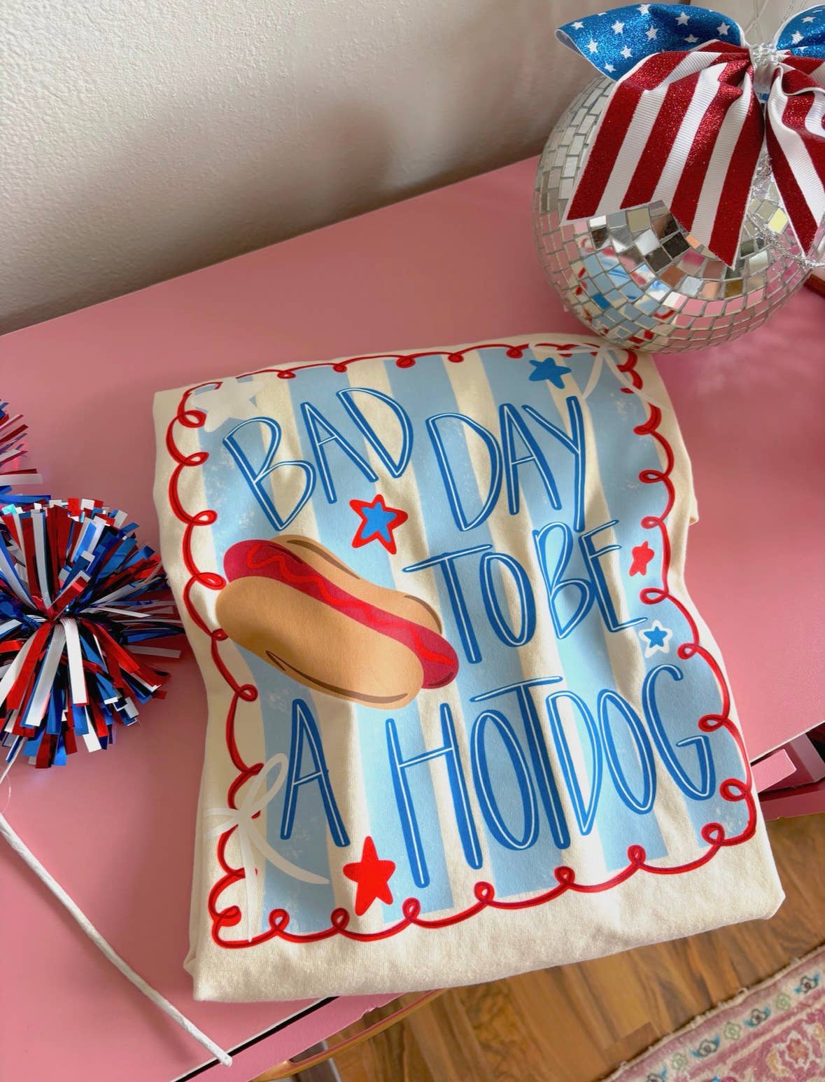 Bad Day To Be A Hot Dog Tee
