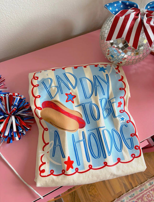 Bad Day To Be A Hot Dog Tee