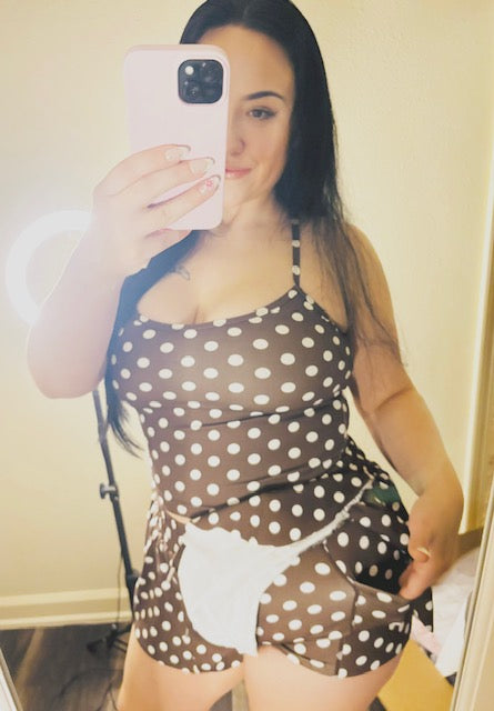 Polka Dot Out Top